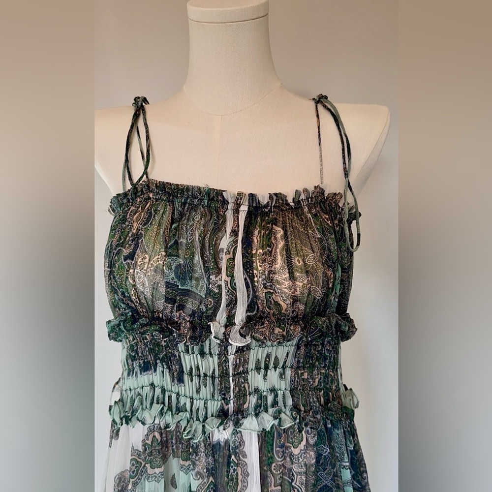 Zara Paisley Print Maxi Dress – Size XS - Picture 5 of 6